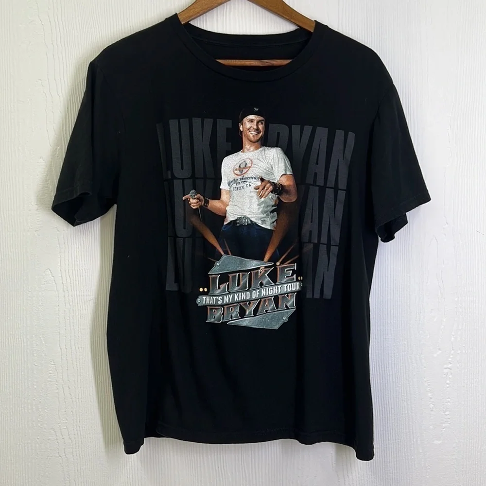 Luke Bryan - That’s My Kind  Of Night Tour Luke Bryan Tour Shirt Size Medium